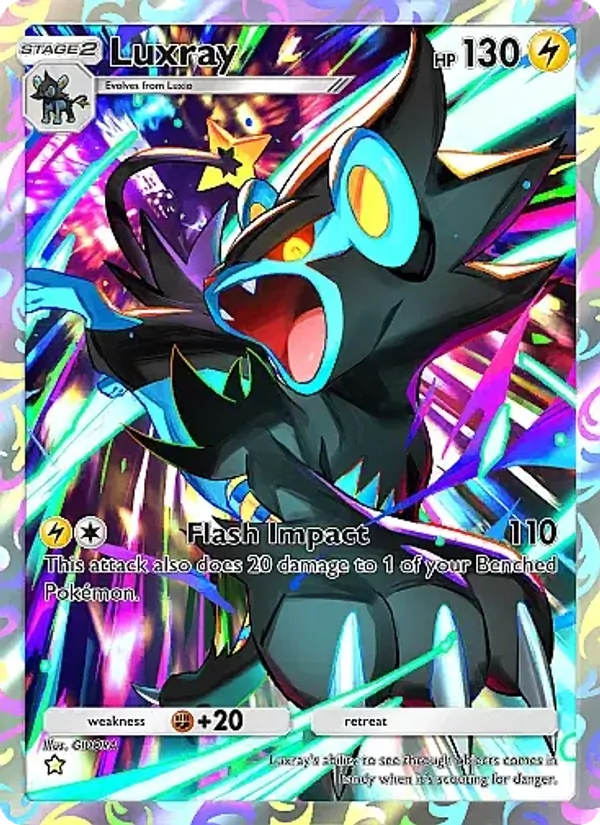 Luxray - Mega Rising Pokemon Card