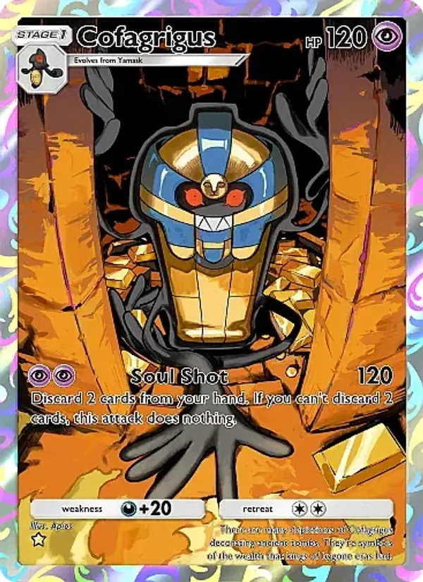 Cofagrigus - Mega Rising Pokemon Card