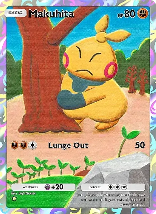 Makuhita - Mega Rising Pokemon Card