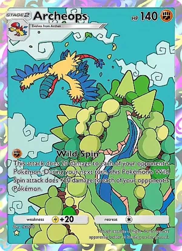 Archeops - Mega Rising Pokemon Card
