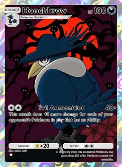 Honchkrow - Mega Rising
