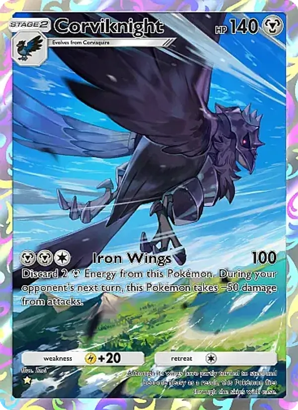 Corviknight - Mega Rising Pokemon Card