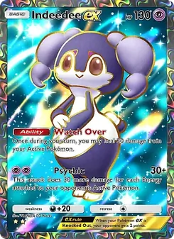 Indeedee ex - Mega Rising