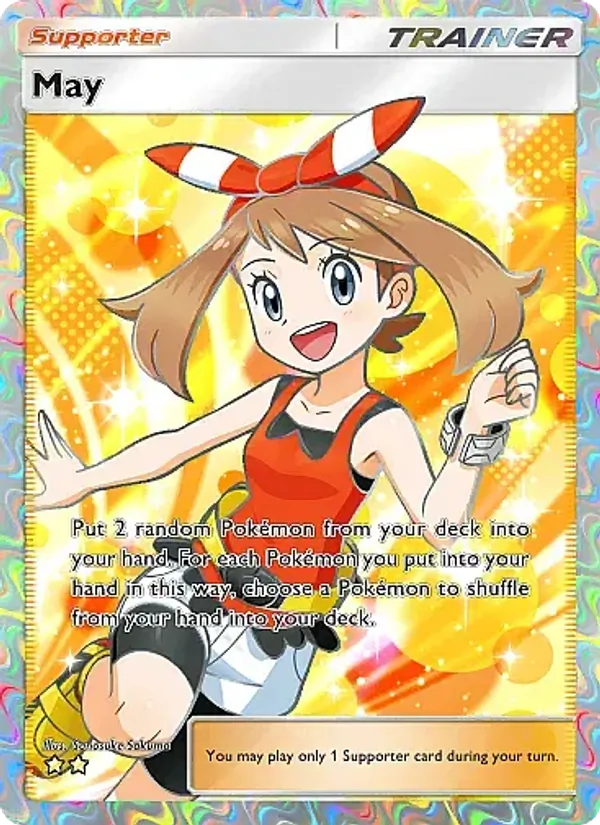 May - Mega Rising Pokemon Card