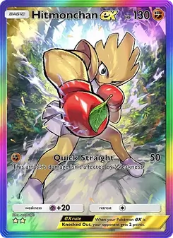 Hitmonchan ex - Mega Rising
