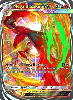 Mega Blaziken ex - Mega Rising