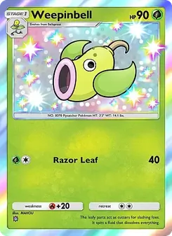 Weepinbell - Mega Rising