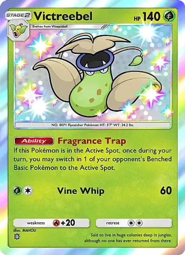 Victreebel - Mega Rising Pokemon Card