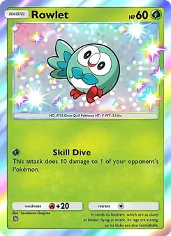 Rowlet - Mega Rising