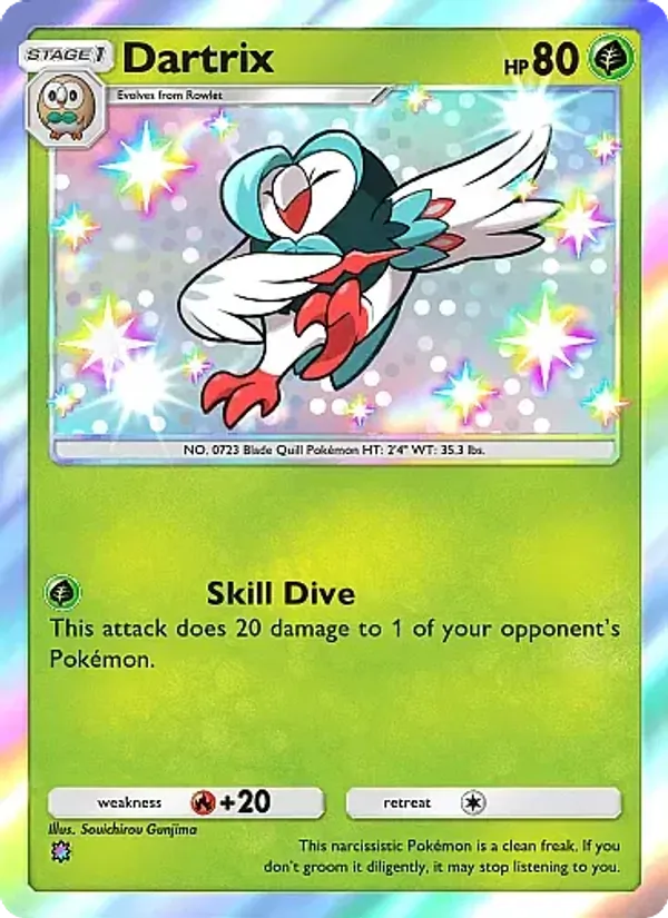 Dartrix - Mega Rising Pokemon Card