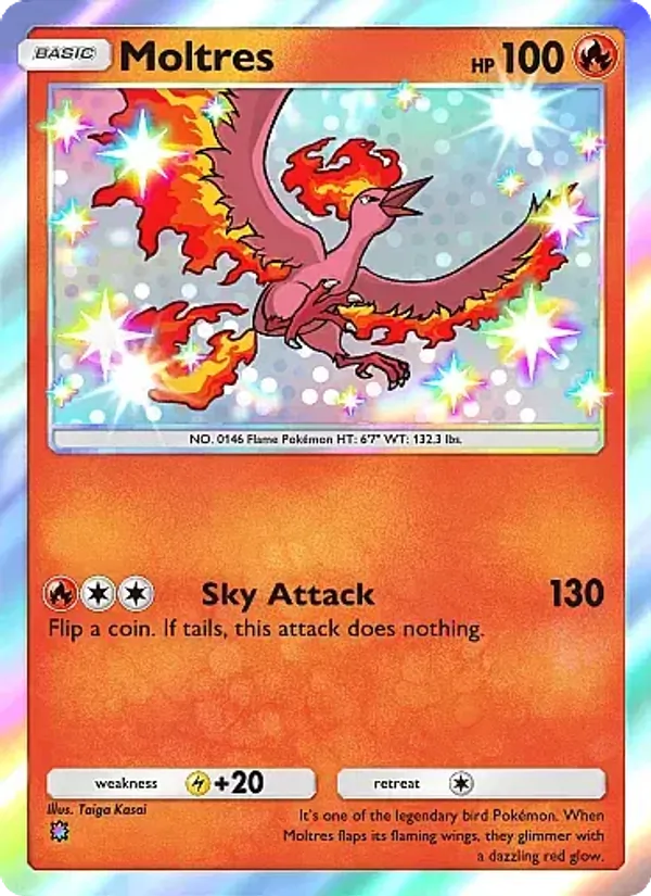 Moltres - Mega Rising Pokemon Card