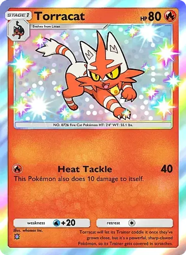 Torracat - Mega Rising Pokemon Card