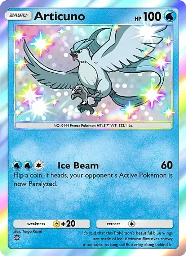 Articuno - Mega Rising Pokemon Card