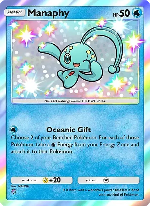 Manaphy - Mega Rising Pokemon Card