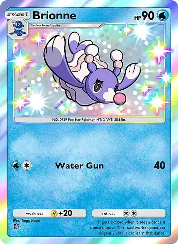 Brionne - Mega Rising Pokemon Card