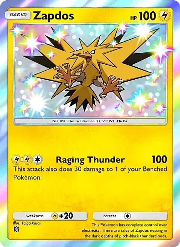 Zapdos - Mega Rising Pokemon Card