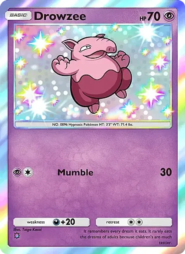Drowzee - Mega Rising Pokemon Card