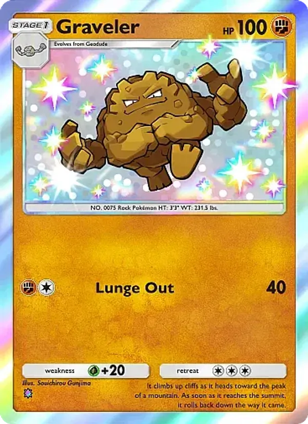 Graveler - Mega Rising Pokemon Card