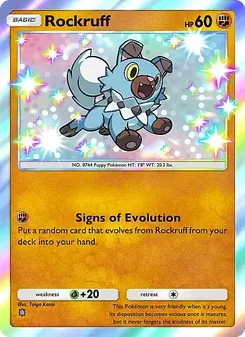 Rockruff - Mega Rising
