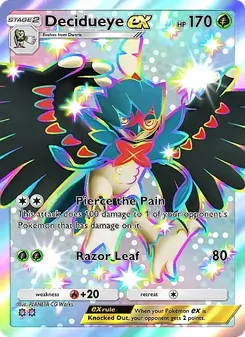 Decidueye ex - Mega Rising
