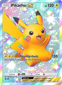 Pikachu ex - Mega Rising