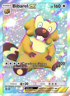 Bibarel ex - Mega Rising