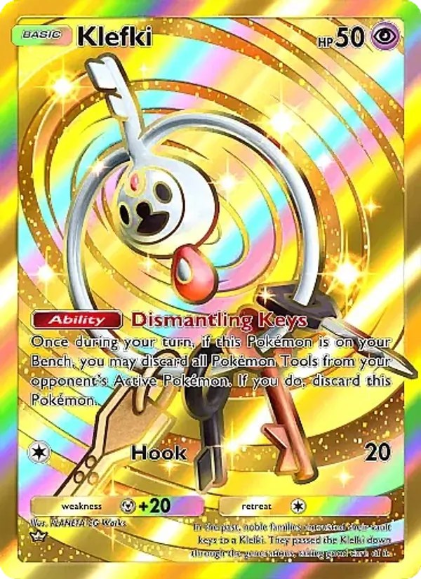 Klefki - Mega Rising Pokemon Card