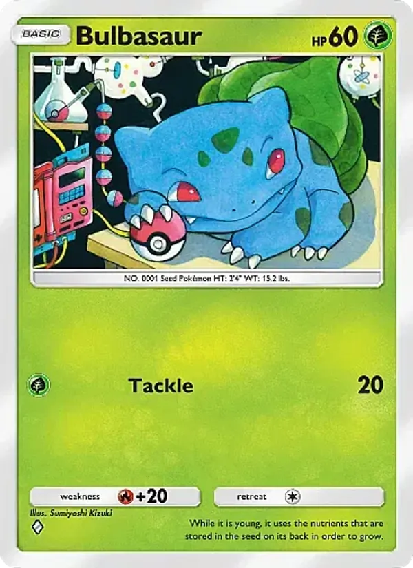 Bulbasaur - Crimson Blaze Pokemon Card