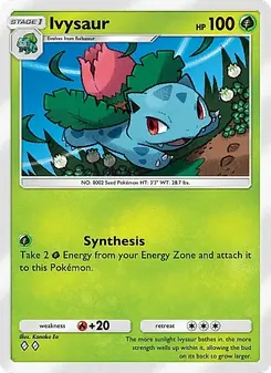 Ivysaur - Crimson Blaze