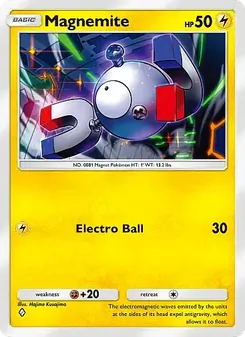 Magnemite - Crimson Blaze