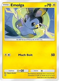 Emolga - Crimson Blaze