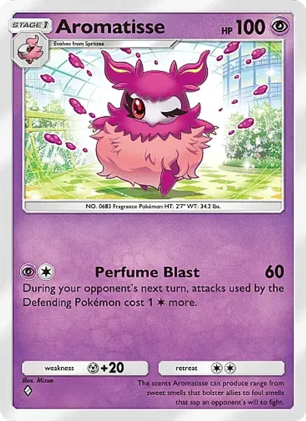 Aromatisse - Crimson Blaze Pokemon Card