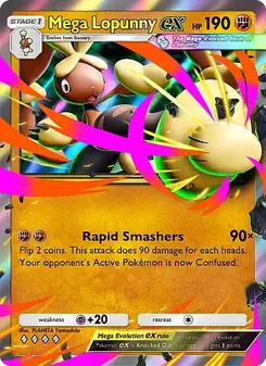 Mega Lopunny ex - Crimson Blaze