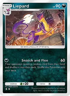 Liepard - Crimson Blaze