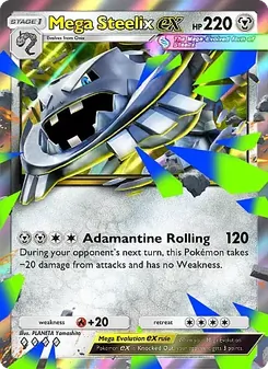 Mega Steelix ex - Crimson Blaze