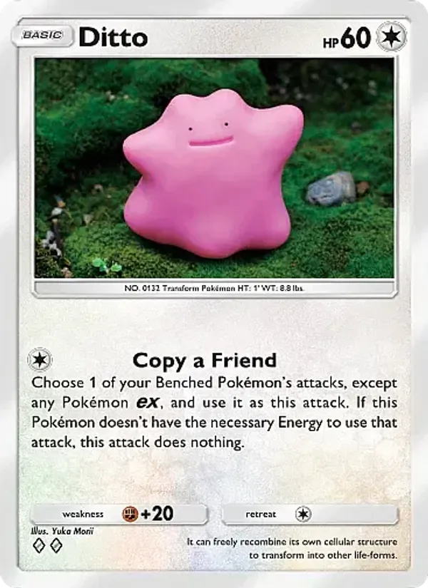 Ditto - Crimson Blaze Pokemon Card