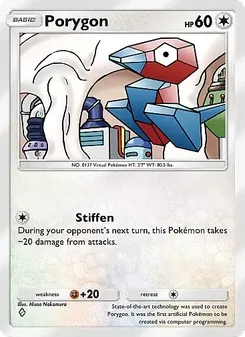 Porygon - Crimson Blaze
