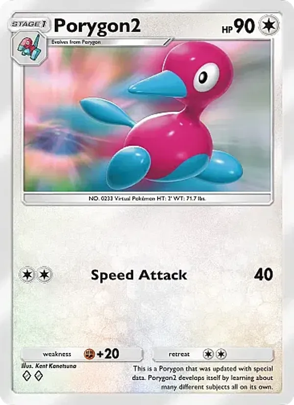 Porygon2 - Crimson Blaze Pokemon Card