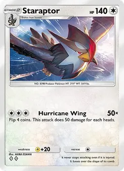 Staraptor - Crimson Blaze