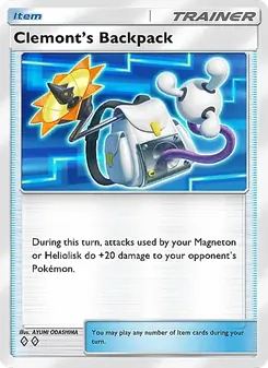 Clemont's Backpack - Crimson Blaze