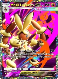 Mega Lopunny ex - Crimson Blaze