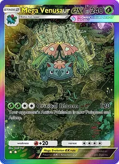 Mega Venusaur ex - Crimson Blaze