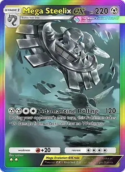 Mega Steelix ex - Crimson Blaze