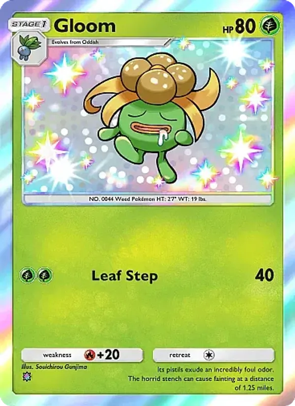 Gloom - Crimson Blaze Pokemon Card