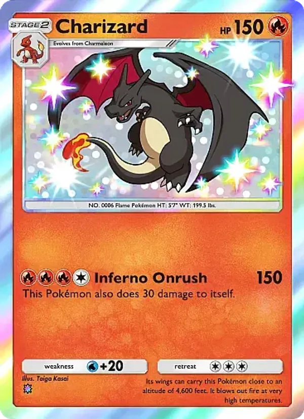 Charizard - Crimson Blaze Pokemon Card