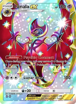 Lunala ex - Crimson Blaze