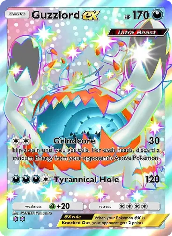 Guzzlord ex - Crimson Blaze Pokemon Card