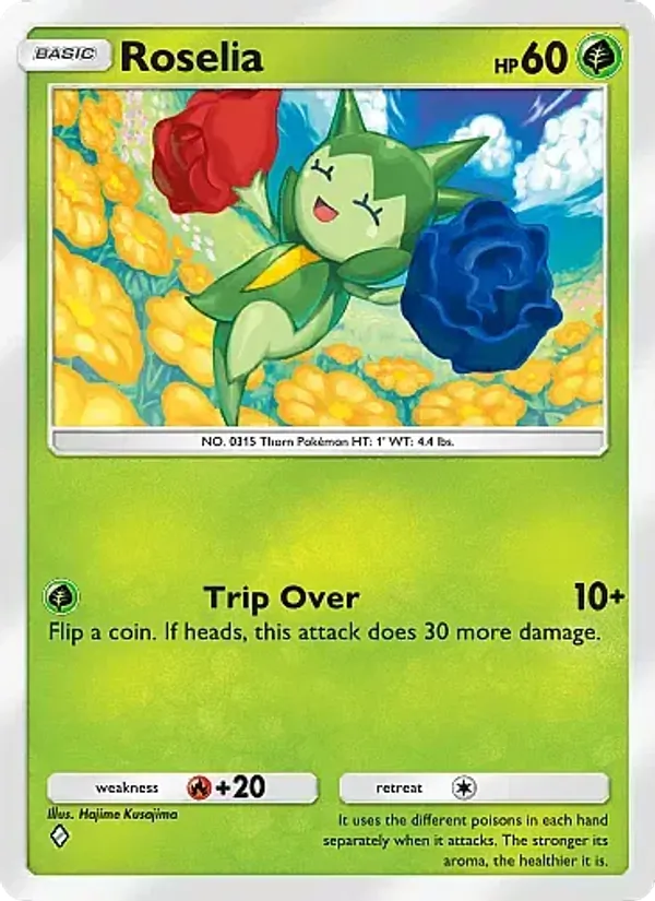 Roselia - Fantastical Parade Pokemon Card