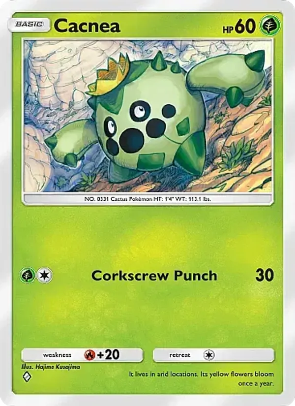Cacnea - Fantastical Parade Pokemon Card