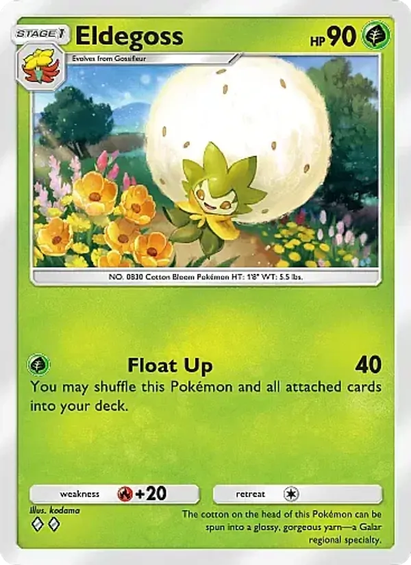 Eldegoss - Fantastical Parade Pokemon Card